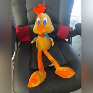 Vintage 20" plush turkey chicken little from Allentown Toys stuffed animal farm